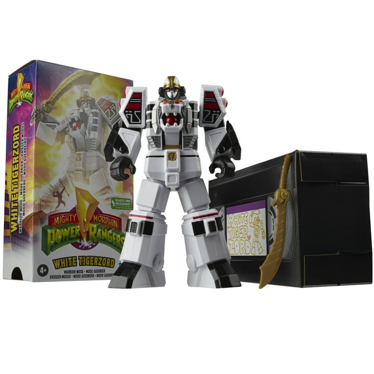 Hasbro Power Rangers Mighty Morphin White Tigerzord Action Figure