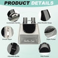 thumbnail image 3 of Uxcell Cat Backpack Carrier, Large Space Ventilated Mesh Design for Cats or Small Dogs (Gray, 14.6"x9.8"x13.4"), 3 of 7