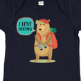 thumbnail image 4 of Inktastic Hiker Backpacking I Love Hiking Boys or Girls Baby Bodysuit, 4 of 5
