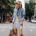 thumbnail image 4 of Lsque Bluey Pattern Summer Dresses for Women – Sleeveless T-Shirt Swing Sundress, Perfect for the Beach and Casual Days, 4 of 6