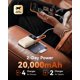 thumbnail image 5 of Power Bank INIU de 20000 mAh, 45 W, USB-C con cable integrado, 5 of 8