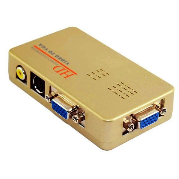 Composite RCA S-Video To VGA Scaler With Picture-In-Picture Support