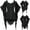 #0152-Black, variant on Halloween Blouse for Women Mesh Eyelet Insert Criss Cross Tie Top Witch Style Gothic for Party