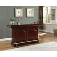 thumbnail image 2 of Coaster Company Traditional Bar Cabinets with Wine Rack, Cherry, 2 of 9