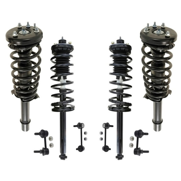 Fits For 98-02 Accord Front Rear Left & Right Coil Spring Struts and Mount 8Pc