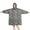 Colorful Dinosaurs Floral, variant on Wearable Oversized Blanket,Colorful Dinosaurs Eggs Pattern Wearable Blanket Hoodie for Adults,Cozy Hooded Blankets with Super Pockets,Super Warm Fuzzy Pullover for Women & Men