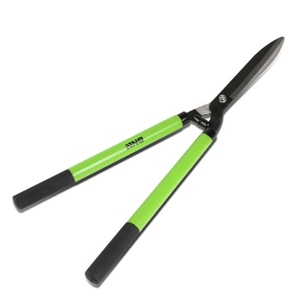 DNA Motoring TOOLS-00115 DNA MOTORING 7" Durable Heat-Treated Cutting Blades Wooden Rubber Coated Handle 22" Garden Hedge Shear Tool