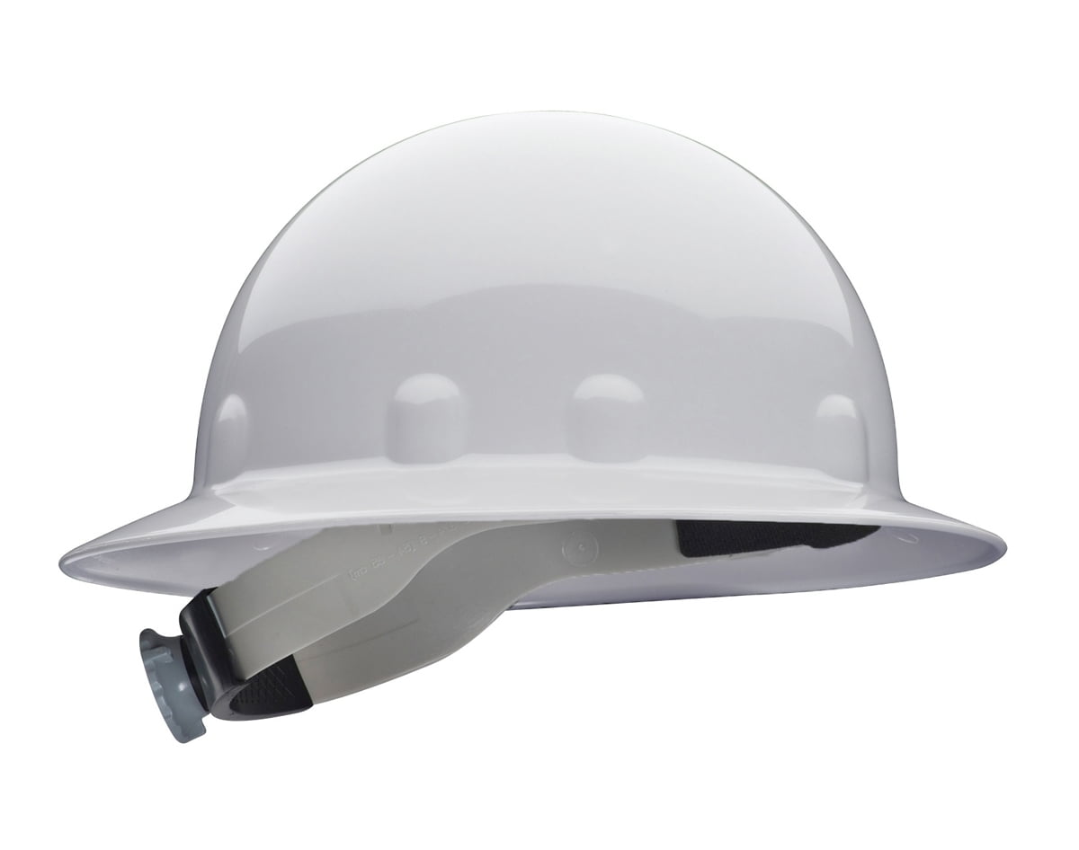 Fibre-Metal White SUPEREIGHT Class E, G or C Type I Thermoplastic Hard Hat With Full Brim... by Honeywell