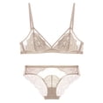 thumbnail image 3 of Womens Fashion 2026 Sexy Lingerie for Women Lace Bra and Panty Set No Underwire Bra Lingerie Set Underwear See Through Bras and Panty, 3 of 3