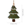 thumbnail image 3 of Tepsmf Christmas Decorative Ornaments Hanging Pendants Set for Holiday Tree Home Party Decor, 3 of 7