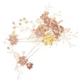 thumbnail image 3 of BESTYASH 4Pcs Braut Hochzeit Haarkamm Pink Bridal Hair Accessories Set, 3 of 7