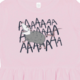 thumbnail image 4 of Inktastic Screaming Possum Girls Toddler Dress, 4 of 5