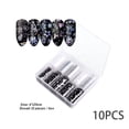thumbnail image 1 of Pegatinas de uñas de Halloween y Navidad ANGGREK 10 piezas Adorno de manicura navideño, 1 of 5