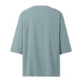 thumbnail image 3 of Referee Long Sleeve Shirt Womens Soft T Shirts for Women Women Tee Shirt Long Sleeve Women Tops Short Sleeve Chest Compression Shirts for Women Long Sleeve Pocket Short Sleeve V Neck Shirts for Women, 3 of 3