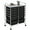 Black, variant on Renwick 12 Drawer Mobile Rolling Storage Cart for Home Office, Black