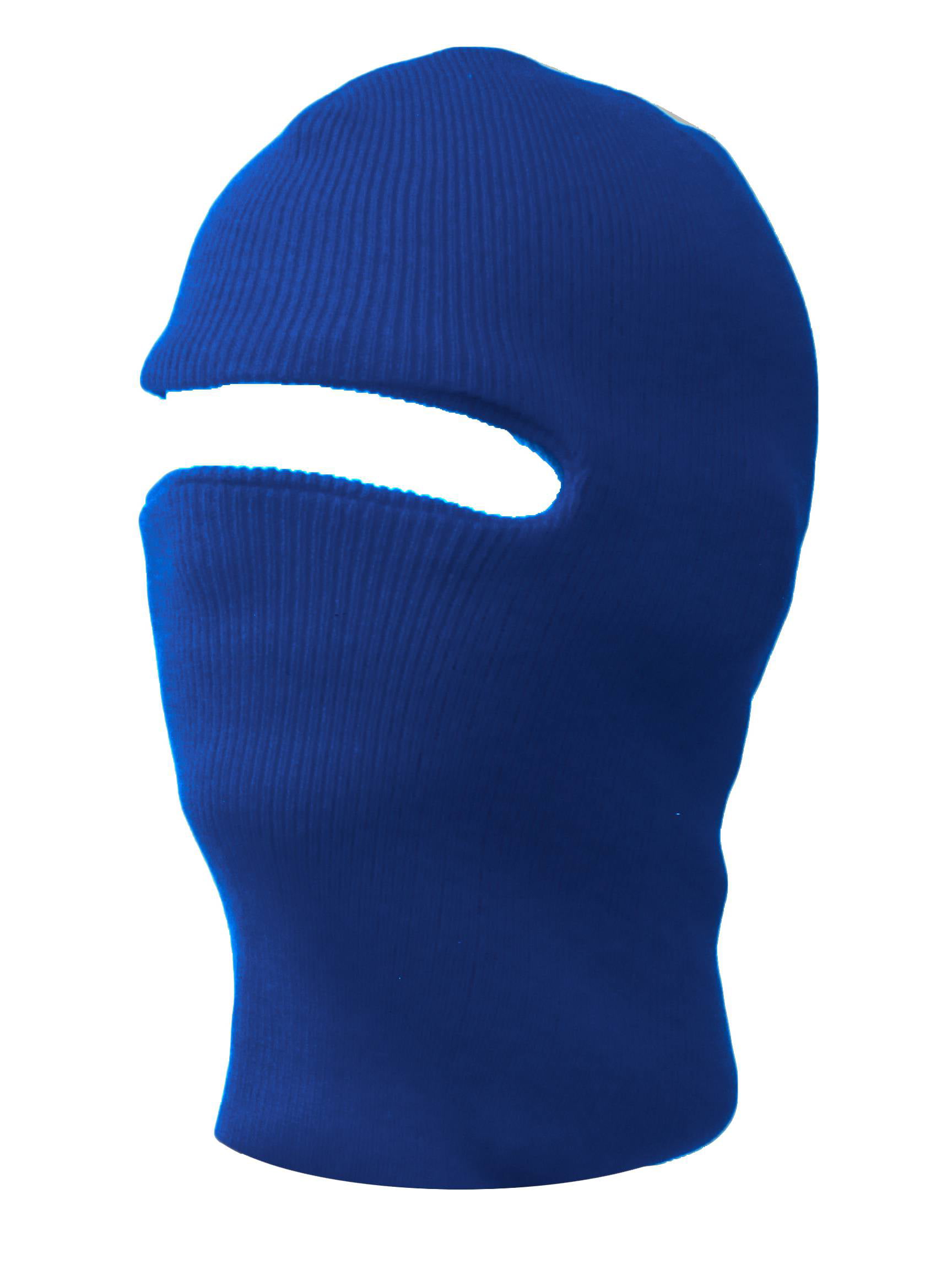 New Royal Blue One Holed Ski Face Mask - Walmart.com