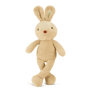 Cute Bunny Stuffed Animals Pillow Plush Toy Kawaii Rabbit Plushies for Babies Kids Boys Girls Gifts (Brown 21 Inch)