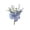 Blue, variant on Hzrsly Artificial Silk Flower Bouquet for Brides Elegant Home and Dining Table Decor Perfect for Weddings Anniversaries and Special Occasions