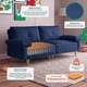 thumbnail image 2 of Sofá Cama Makora Yarvis Azul Lino 3 Posiciones con Soft Foam Reclinable, 2 of 8