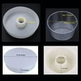 thumbnail image 4 of Round Rapid Feeders Hive Top Rapid Bee Feeder White Honey Bees Feeders Beekeeping Feeding Equipment, 4 of 5