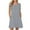 Gray, variant on Wyobmus Summer Midi Dresses for Women Sundresses Crew Neck Short Sleeve Long Dress Casual Loose Solid Summer Sun Dress Olive Green