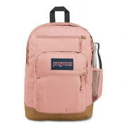 JanSport Unisex Cool Student Vegan Leather Backpack, Misty Rose