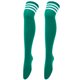 thumbnail image 1 of Nvzi 2 pares de calcetines por encima de la rodilla, calcetines hasta la rodilla, medias altas hasta el muslo, calcetines hasta la rodilla para mujer, para cosplay de niña, uso diario, verde, 1 of 2