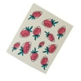 thumbnail image 4 of Kitchen Cleaning Cloth Bowls Washing Towel Dishes Wash Rag Kitchens Tools Household Absorbent Dish Cloths with Lovely Patterns Small Strawberry, 4 of 5