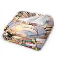thumbnail image 3 of Manta de franela de dibujos animados de Los Cazafantasmas, manta de felpa suave y acogedora para todas las estaciones para niños y niñas, manta cálida y ligera para sofá cama o sofá de 40 x 30, 3 of 8