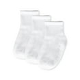 thumbnail image 3 of MeMoi 3 Pairs Infant Ribbed Non-Skid Ankle Socks, 3 of 8