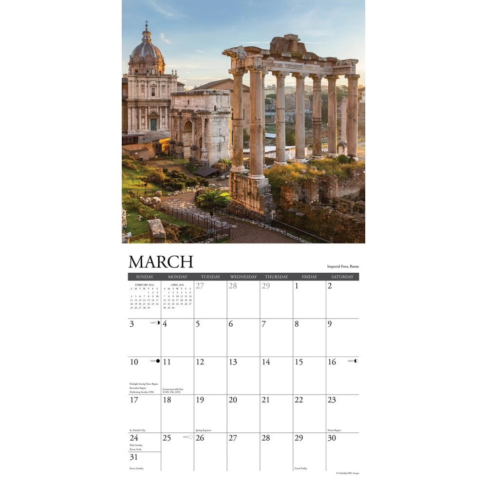 Italy 2024 12 X 12 Wall Calendar (Other)