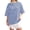 r-424Blue104, variant on Womens Tops Summer Casual Striped O-Neck Short Sleeve T-Shirts Minimalist Wear Spring Comfortable Breathable Oversized Tshirts For Women