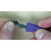 Ideal Twister AL/CU Large Aluminum to Copper Wire Connector - Twist-On - 2 Pack, Purple