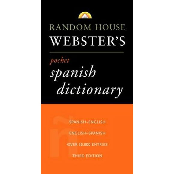 Pre-Owned Random House Webster's Pocket Spanish Dictionary, 3rd Edition (Paperback) 037570566X 9780375705663
