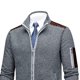 thumbnail image 4 of Ceisia Men's Thickened Hooded Sweater Jacket Zip Up Pockets Gift Long Sleeve Casual Outerwear, 4 of 7