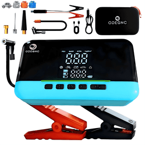 ODEGNC 5000A Jump Starter With 160PSI Air Compressor