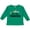 Kelly Green, variant on Inktastic Grandpa's Princess Crown and Flowers Girls Long Sleeve Toddler T-Shirt