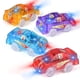 thumbnail image 1 of Juego de 4 coches de pista del mercado de accesorios con luces de carreras con 5 Le Sailing Electrónica, 1 of 5