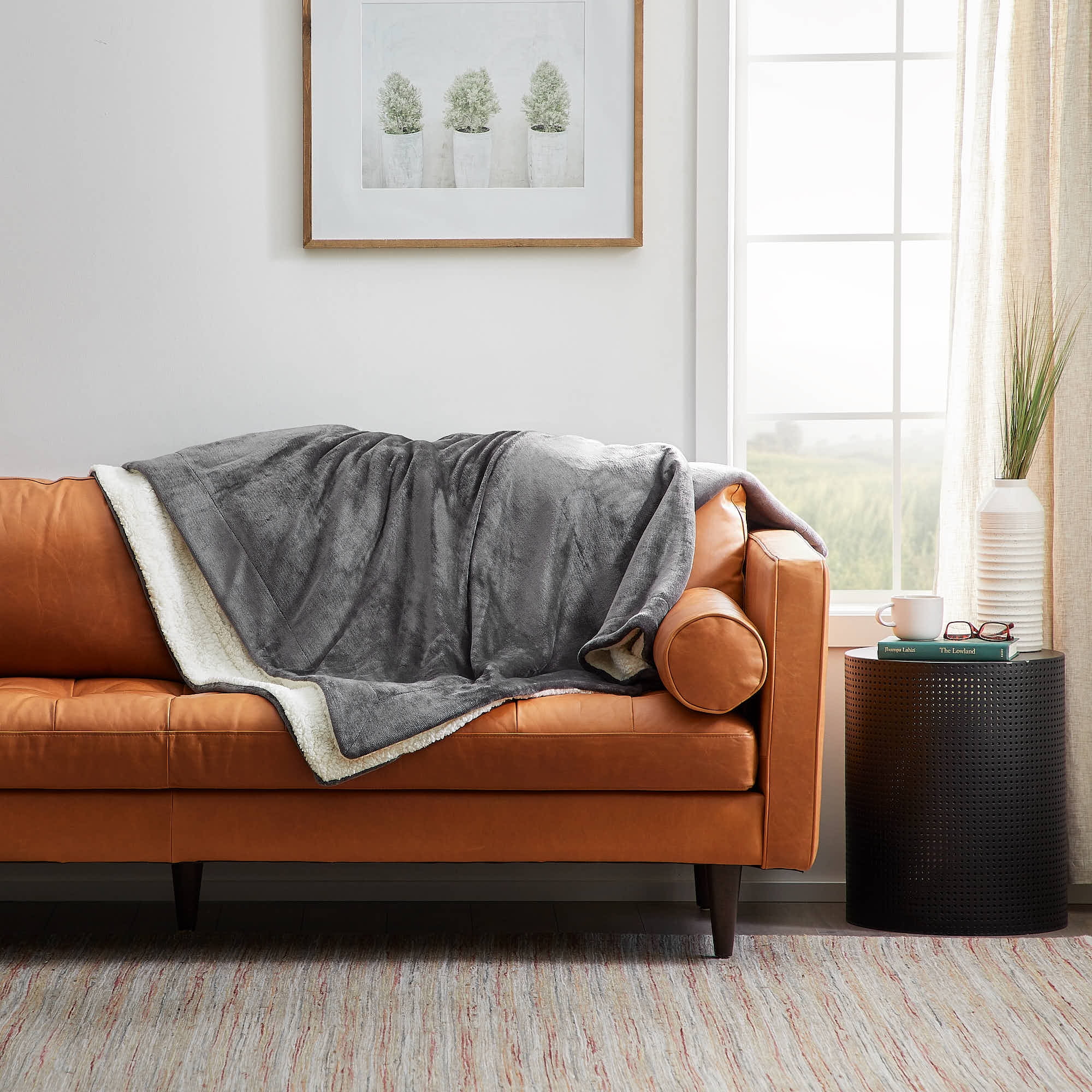 50x60 Amber Moon Lightweight Throw Blanket Super Soft Cozy Blanket All the Feels Premium Sherpa Fleece Blanket Throw
