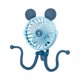 thumbnail image 2 of 便宜卖啦EasyLife Soporte de deformación Clip ventilador USB cochecito dormitorio ventilador silencioso luz nocturna, 2 of 3