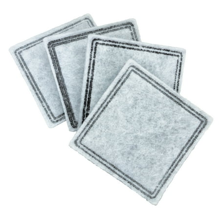 - Premier Pet Replacement Carbon Filters for Pet Fountains - Removes Bad Tastes and Odors - Pack of 4