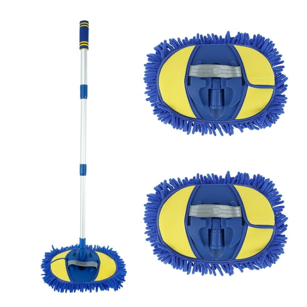 Wash Mop Car Wash Brush Kit Car Cleaning Brush with 44'' Aluminum Long