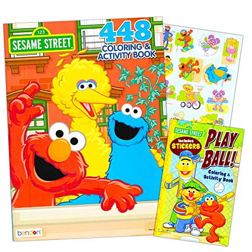 Sesame Street Coloring & Activity Book