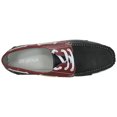 thumbnail image 4 of Zoyla Italia After Golf Boat Shoe, 9.5 Medium Black/Red -, 4 of 4