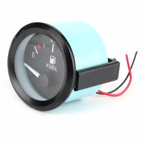 52mm Universal Car Fuel Level Gauge LED Digital E-1/2-F Range Meter with Fuel Sensor