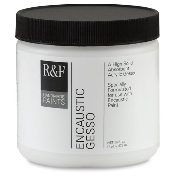 R&F Handmade Paints Encaustic Gesso, 16 oz.