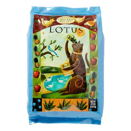 Lotus Chicken Recipe Dry Cat Food, 12 lb