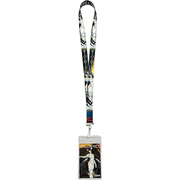 Great Eastern Entertainment Overlord S1: Albedo Lanyard with ID Holder