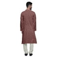thumbnail image 3 of Atasi Printed Designer Kurta For Boys Casual Kurta Pajama Set Ethnic Summer Clothing, 3 of 5