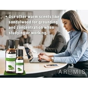 ArOmis Organic Ravensara Essential Oil - USDA Certified - 100% Pure Therapeutic Grade - 30ml (1 fl oz), Undiluted, Premium, Oils Perfect for Aromatherapy Diffuser